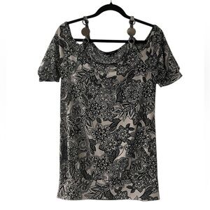 Y2K Rhapsody Floral Vintage Top Womens Size Large